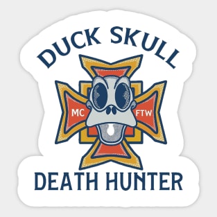 DUCK SKULL Sticker